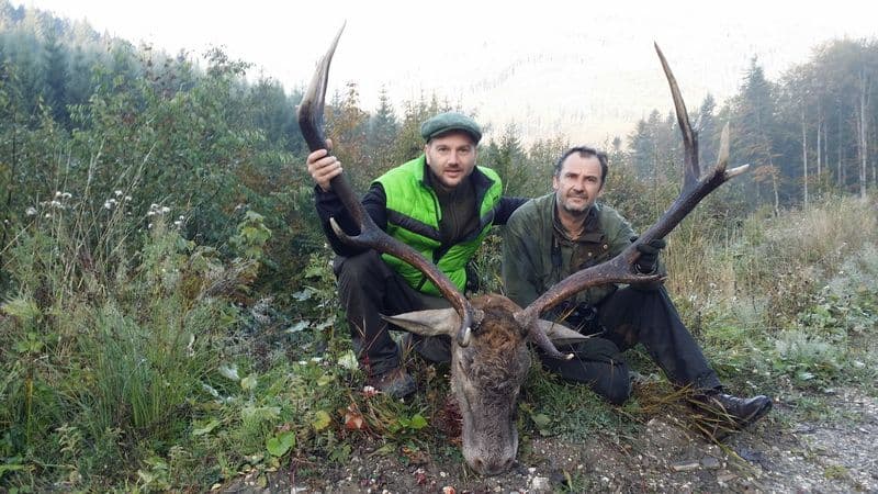 Red Stag Hunt in Romania
